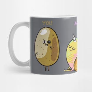 Potato Yoga Unicorn Mug